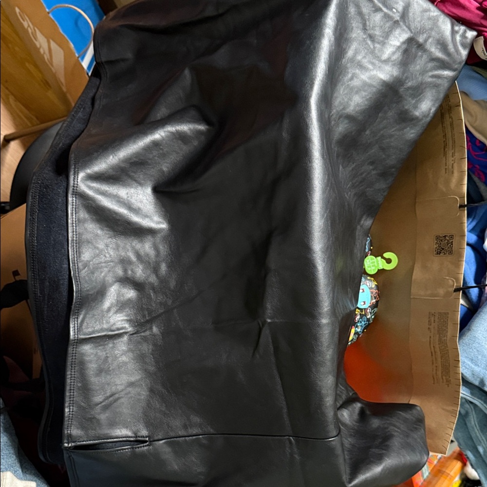 Old Navy Sleek Black Mini Skirt